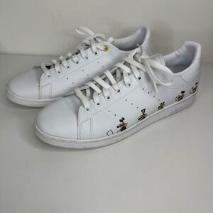 Adidas Stan Smith Men's White Graphic Disney Wall-E Sneakers Size 11.5